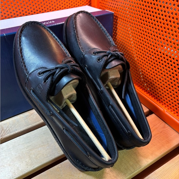 Sperry Men's Authentic Original™ Top-Sider 'Black/Black' - Picture 2 of 5